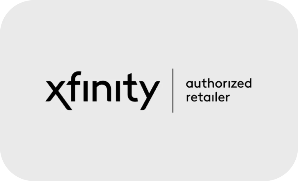Xfinity authorized retailer logo and branding